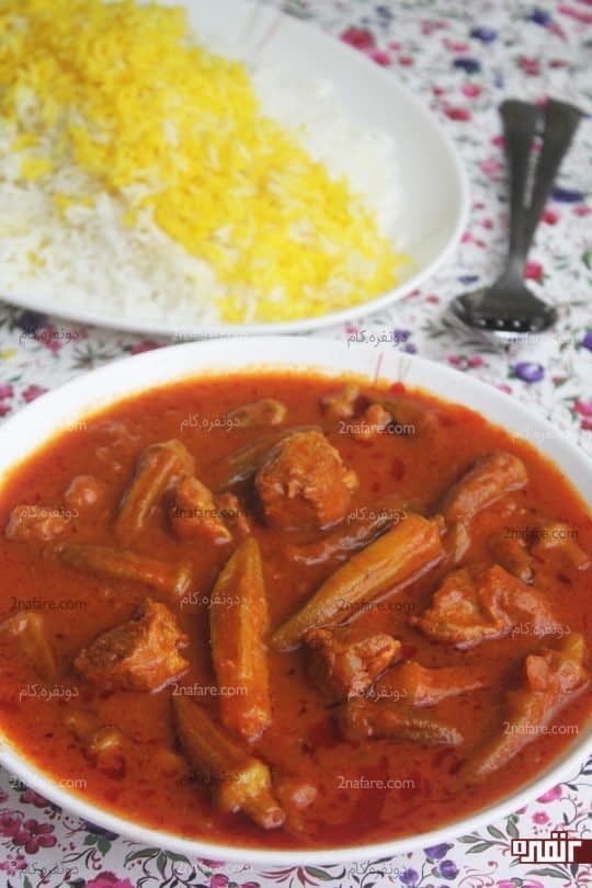 خورشت بامیه