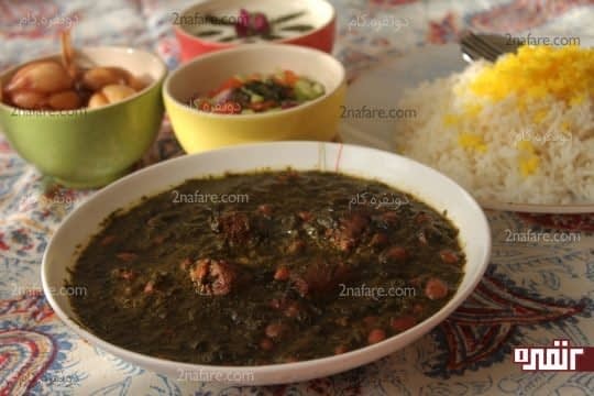 طرز تهیه قورمه سبزی