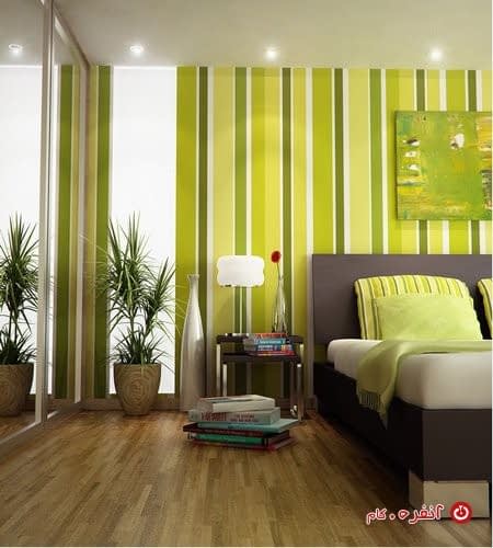 استفاده از رنگ در دکوراسیون اتاق خواب