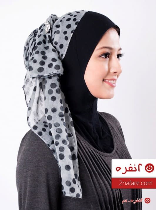 مدل جدید بستن روسری