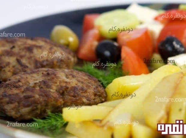 طرز تهیه شامی گوشت، کباب تابه ای و کتلت کتلت