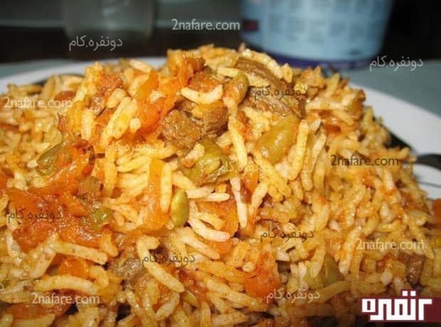 طرز تهیه لوبیا پلو لوبیا پلو