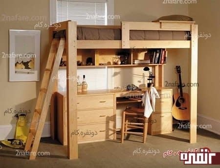 تخت زیبا برای اتاق خواب