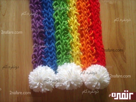 آموزش بافت شال گردن