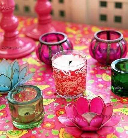 آموزش شمع سازی به صورت مرحله به مرحله عکس شمع لیوانی