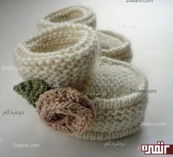 کفش بافتنی بچگانه