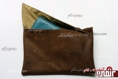 کیف کج چرم