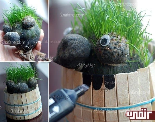 سبزه عید زیبا و فانتزی