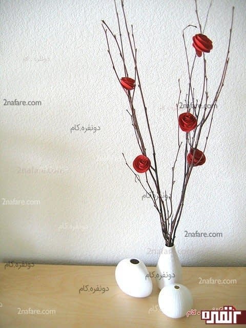 گل کاغذی ساده