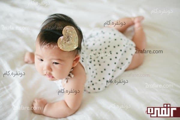 تل سر قلب زیبا با آموزش مرحله به مرحله تل زیبای بچگونه