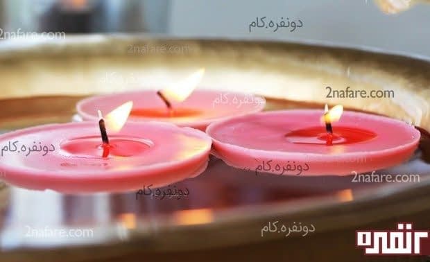 آموزش ساخت شمع شناور به صورت مرحله به مرحله آموزش شمع سازی