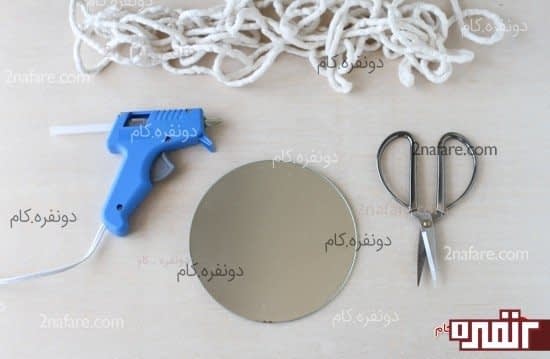 آموزش تزیین آینه