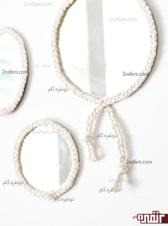 آموزش تزیین آینه