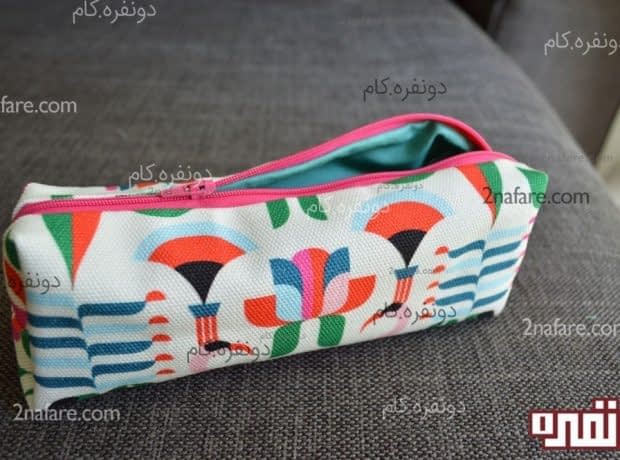 آموزش مرحله به مرحله دوخت کیف جامدادی آموزش دوخت جامدادی