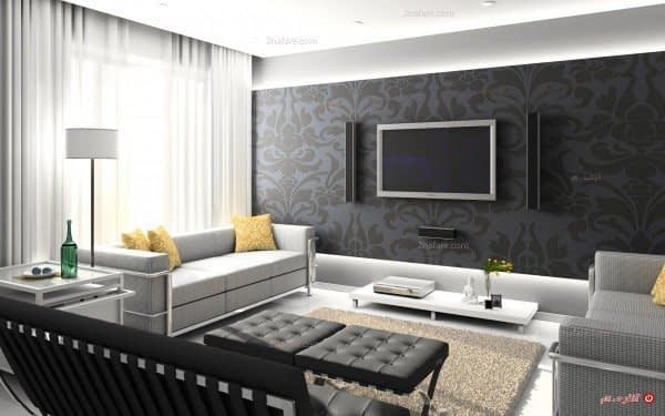 تمیز کردن لکه های کاغذ دیواری