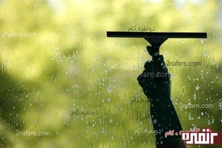 لکه های روی شیشه