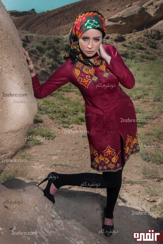مدل جدید و زیبای مانتو