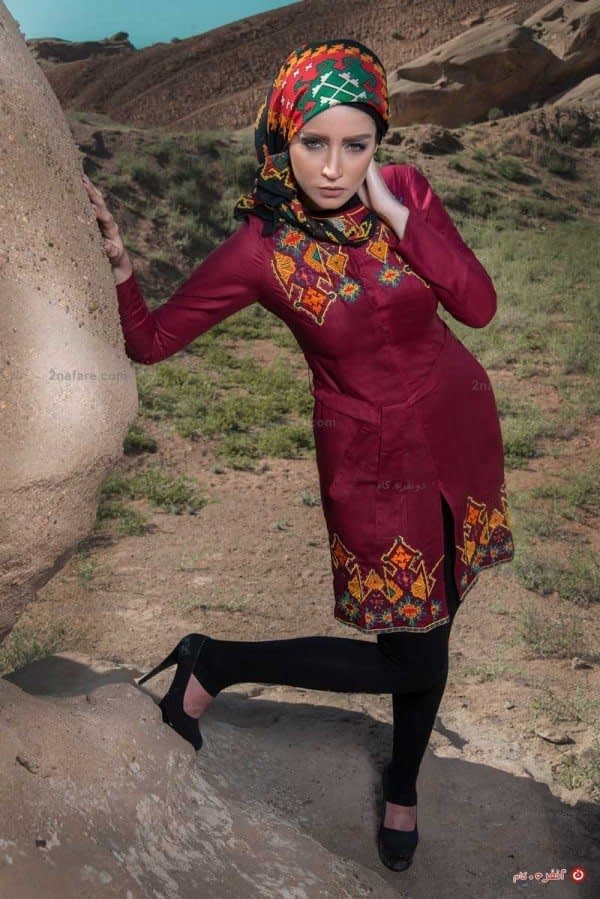 مدل جدید و زیبای مانتو