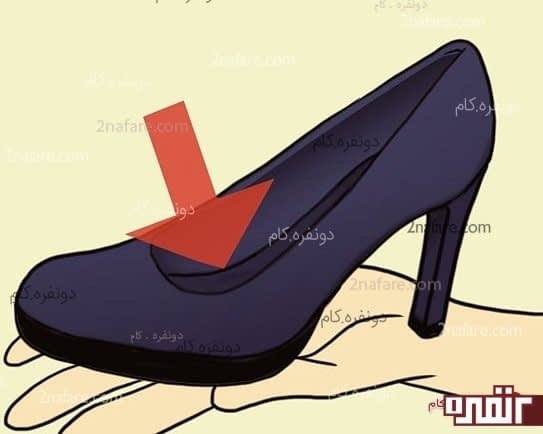 کفی فومی مناسب برای کفش پاشنه بلند