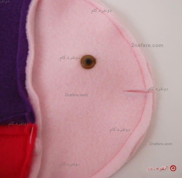 آموزش دوخت عروسک ماهی