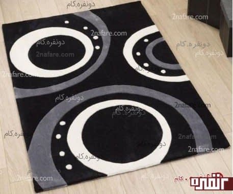 طرح دایره سیاه و سفید