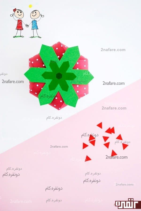 جعبه کادو توت فرنگی