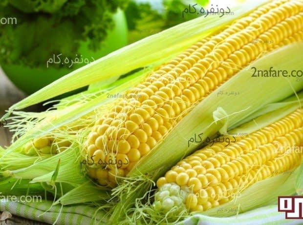 اندر فواید ذرت ذرت شیرین