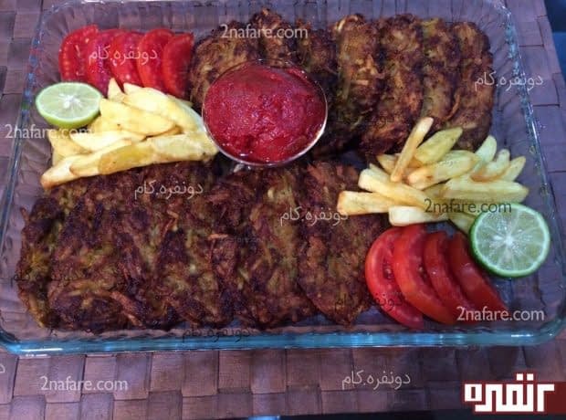 طرز تهیه یک کتلت خوشمزه با سس مخصوص کتلت با سس مخصوص