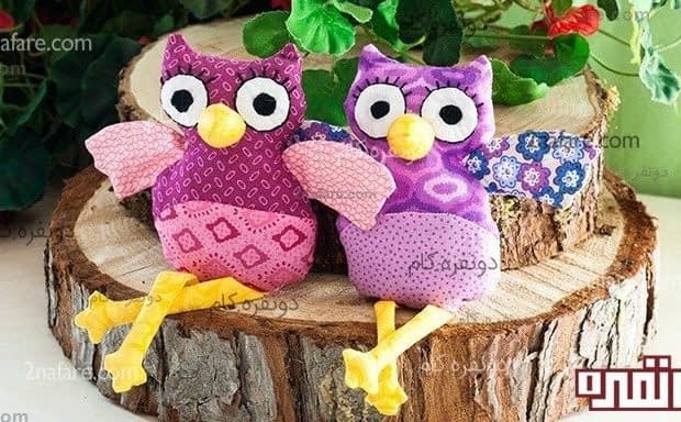 آموزش ساخت عروسک فانتزی جغد عروسک فانتزی جغد