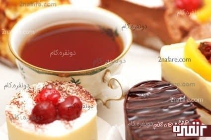 خوشمزه های کنار چای برای عصرانه