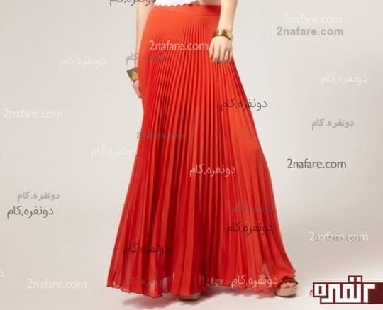 دامن طرح مژان