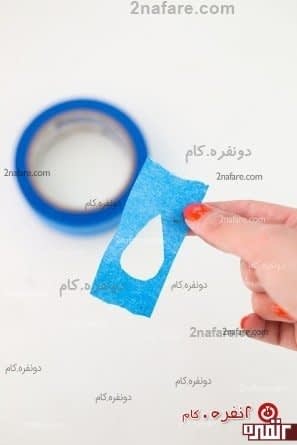 بریدن چسب برای دونه هندونه و کیوی