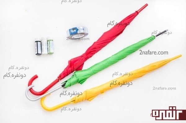 لوازم مورد نیاز برای چترهای میوه ای