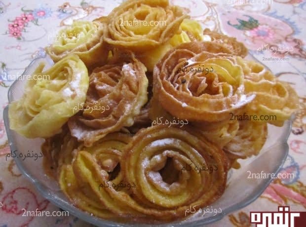 طرز تهیه ی شیرینی پنجره ای