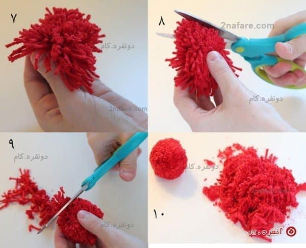 آموزش ساخت گل روزمیزی