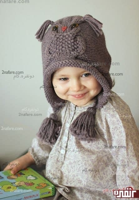 کلاه بافتنی دو گوشی