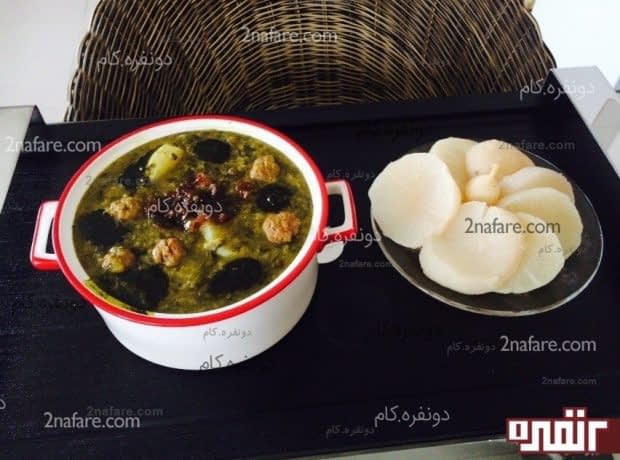 طرز تهیه آش شلغم آش شلغم خوشمزه