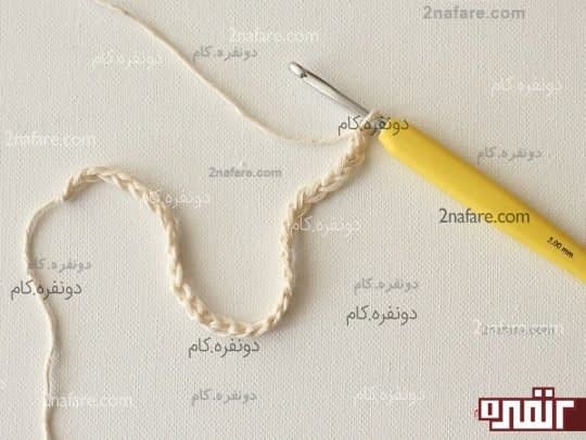 به اندازه دور مشت زنجیر بزنید