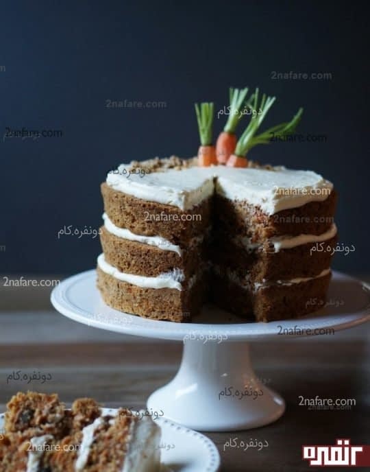 طرز تهیه کامل کیک هویج