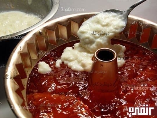 اضافه کردن ژله بستنی