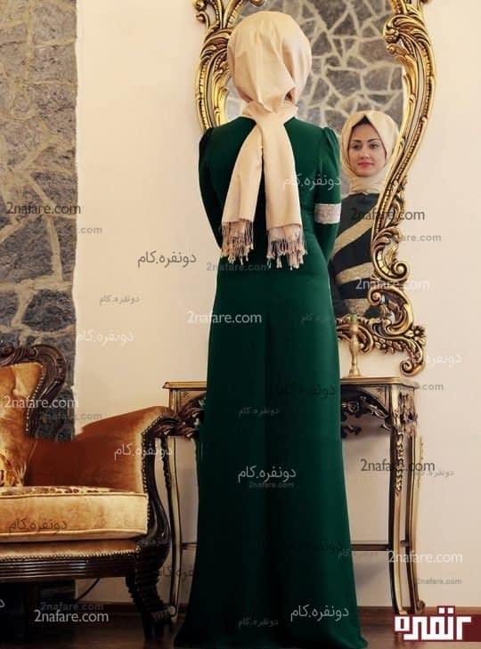 لباس مجلسی آستین بلند