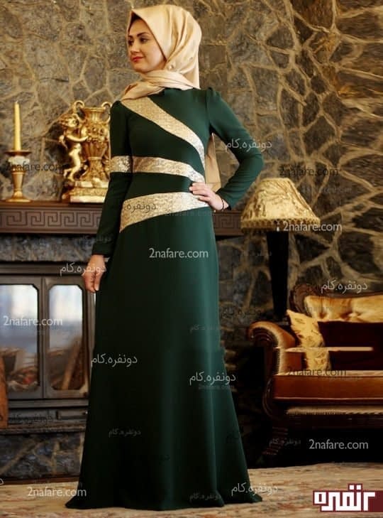 لباس مجلسی آستین بلند
