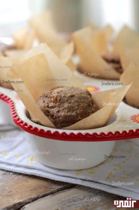 مافین موز برای عصرانه