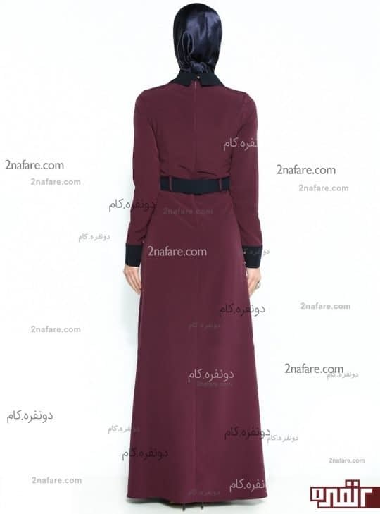 پیراهن مجلسی پوشیده