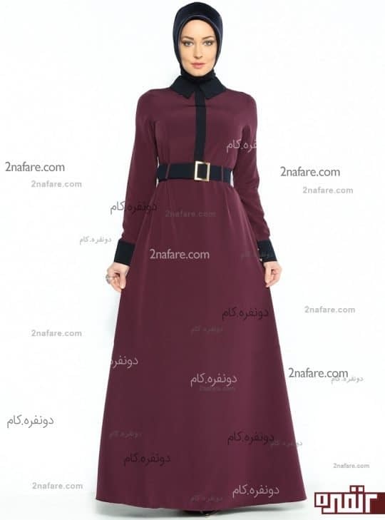 پیراهن مجلسی پوشیده