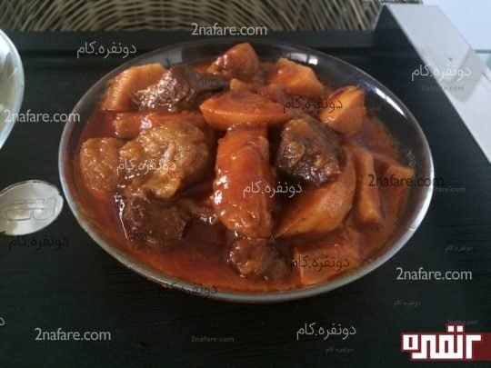 طرز تهیه خورشت به 