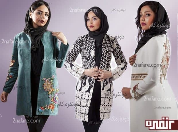 مانتو مجلسی شیک با طرح های جدید و ایرانی