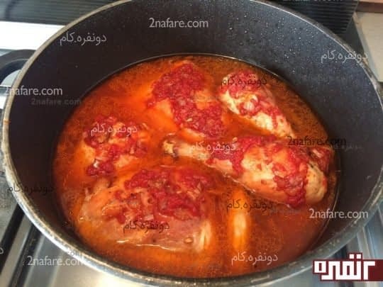 طرز تهیه مرغ