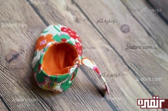 بند روی کفش رو بدوزید