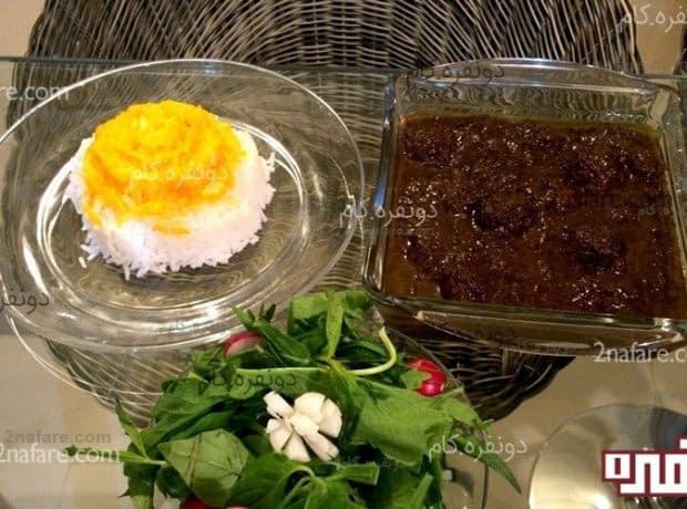 طرز تهیه فسنجون با گوشت قلقلی خوشمزه و ملس فسنجان با گوشت قلقلی